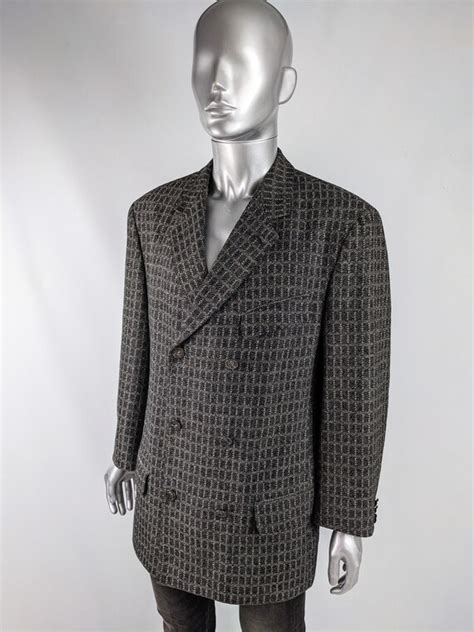 Vintage GIANNI VERSACE VERSUS Mens Blazer Wool